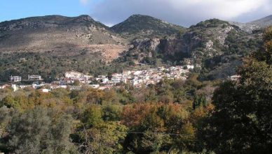 спили-фото-с-гор Фото деревни Спили на Крите с гор