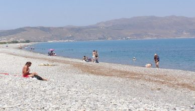 Пляж-тавронисис Пляж Тавронисис на острове Крит