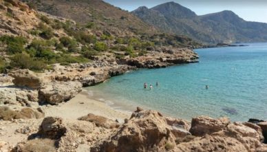 Astropelekita-Beach Пляж Astropelekta Beach на Крите на Крите