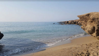 Astropelekita-пляж Пляж Astropelekita Beach на острове Крит