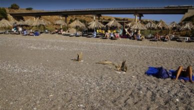 песок-на-пляже Песок на пляже Geropotamos на Крите