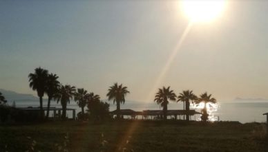 закат-в-скалета Фото заката в деревне Скалета на острове Крит