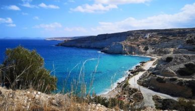 Beach-Agion-Panton Slika plaže Agii Pantes na Kritu