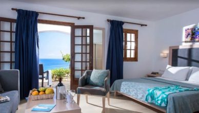 Elounda-Ilion-Hotel Soba s pogledom na more u hotelu Elounda Ilion 4* u Eloundi, Krit