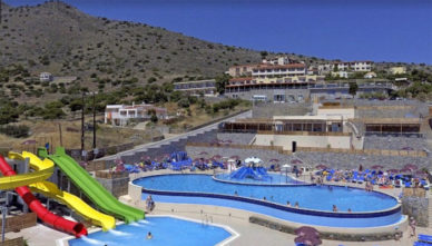 Elounda-Water-Park-Residence-Hote Аквапарк в отели Elounda Water Park Residence Hotel 4* в Элунде на Крите