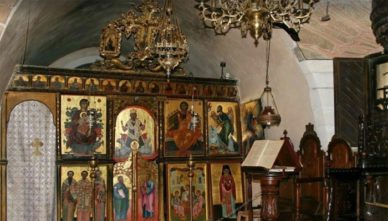 иконы-в-монастыре-толпу Иконы в монастыре Топлу на Крите