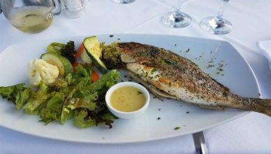 Еvanna-restaurant Блюдо в таверне Еvanna restaurant на курорте Агиос Николаос на Крите