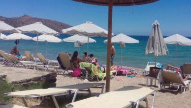 Havania-beach-фото Пляж Havania beach в Агиос Николаос на Крите