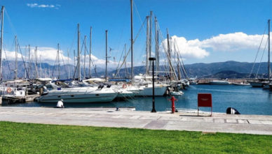 порт-Agios-Nikolaos-Marina Порт Agios Nikolaos Marina на Крите